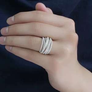 Interlaced Gothic Ring